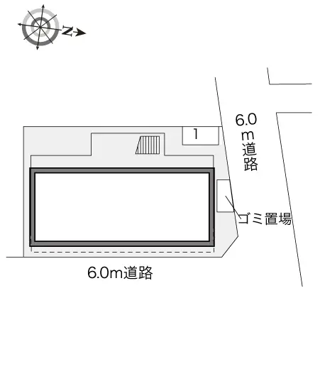 ★手数料０円★所沢市向陽町　月極駐車場（LP）